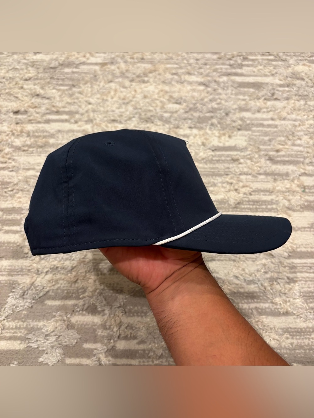 Rhoback Performance Rope Hat Golf Adjustable Embroidered Adjustable - Picture 6 of 8